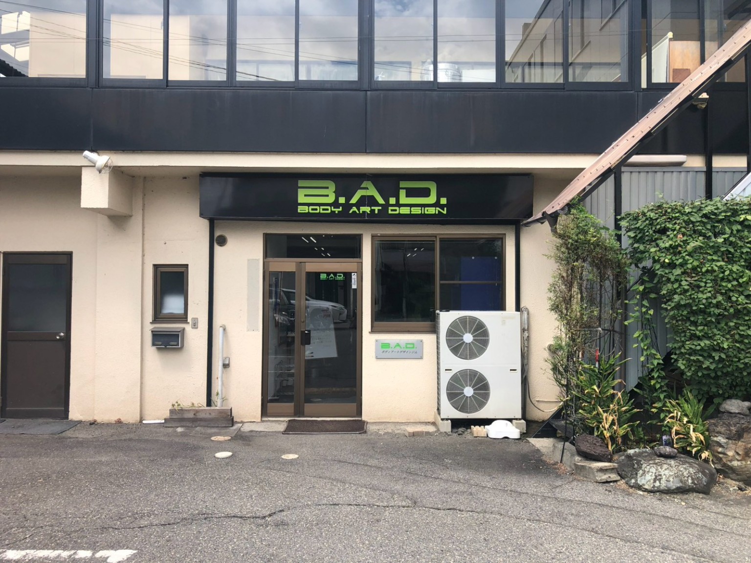 B.A.D.松本本店の入口